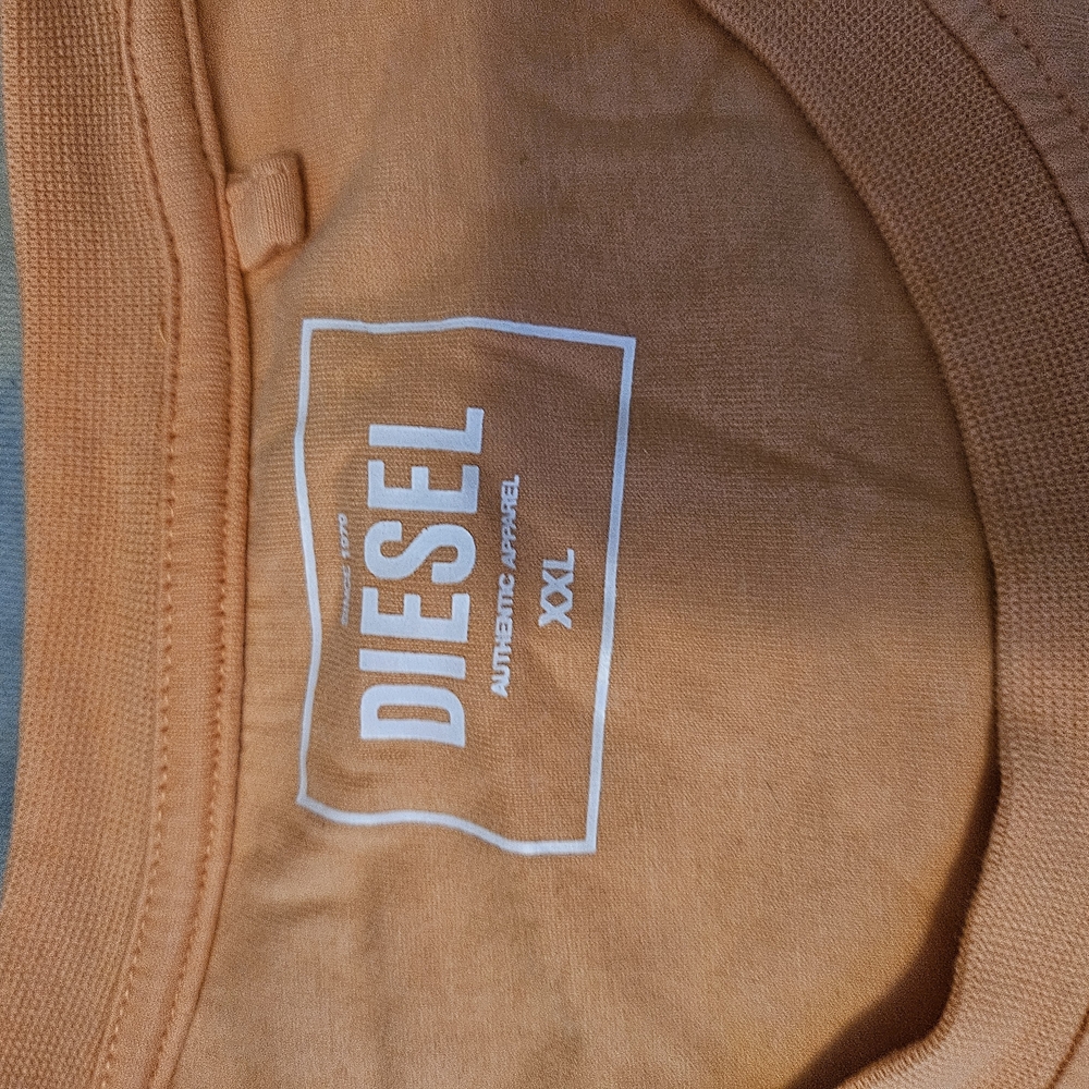 Diesel Authentic Orange Tee XXL